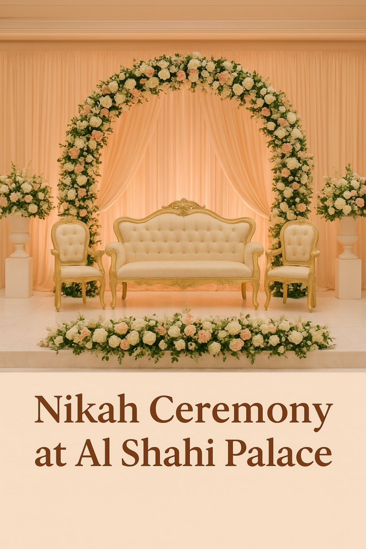 Nikah Ceremony at Al Shahi Palace